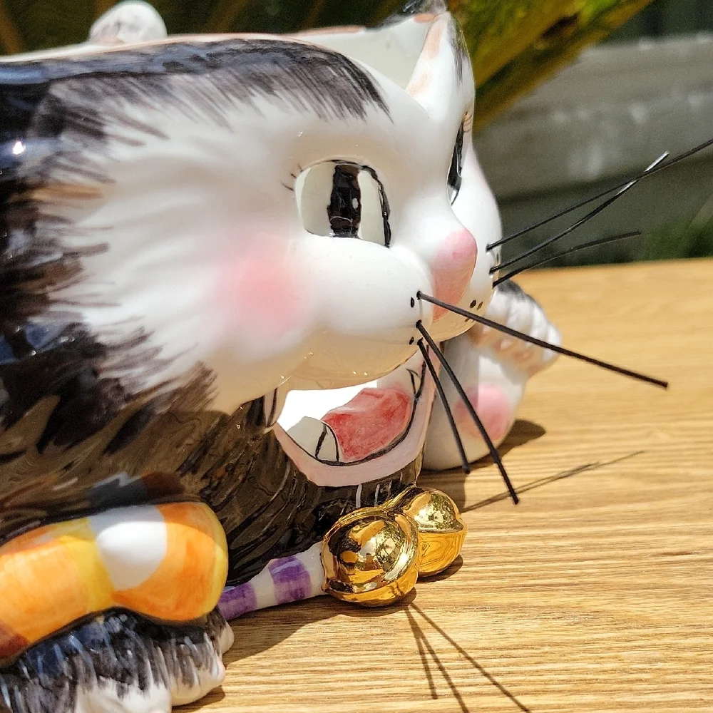 Halloween Cat Bowl